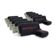 Centon DataStick Sport Waterproof - USB Flash Drive - 4 GB - USB 2.0 - 10 Pack