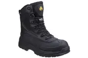 Amblers Safety Mens AS440 Hybrid Metal Free Hi-leg Waterproof Safety Boot (Black) - UTFS5786
