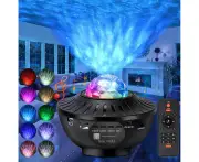 Star Sky Projector, Led Ceiling Galaxy Projector, Galaxy Lamp With Remote Control Music Player, Starry Sky Projector Night Light