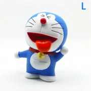 8cm Kawaii Pvc Anime Doraemon Action Figure Model Toys Cute Collection L