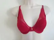 NATORI 32 DD #721191 CHERRY BLOSSOM CONTOUR UNDERWIRE BRA, strawberry, NWT $72