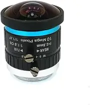 HD 10 Megapixel 4K CS Mount Lens 2.8mm 1/1.8" F1.6 Industrial Lens for Surveillance IP Security Cameras