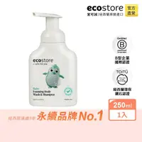 在飛比找momo購物網優惠-【ecostore 宜可誠】純淨寶寶2合1洗髮&沐浴泡泡(2