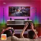 GjjL LED RGB Music VUMeter Floor Stand Light Lamp Phone App & Remote Control