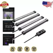 Targeted 365nm & 395nm UV LED Grow Light Bars - Digital Dimming Controller Kit