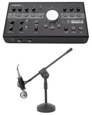 Mackie Big Knob Studio + Plus Monitor Controller Interface+Microphone+Mic Stand
