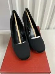 Donald Pliner Womens Parris Block Heel Pump Black PARRIS-D Size 5