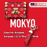 在飛比找蝦皮購物優惠-仿lv花卉圖案 MOKYO 個性化彩色 Airpods Ai