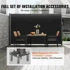 Retractable Side Awning Outdoor Privacy Screen 71x118 Patio Divider Shade