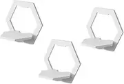 Lnqwhduu 6-Sided Wall Shelf Punching-Free Wall Frame Bedroom Balcony Bedside Wall Home Decoration.