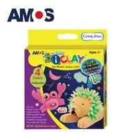 在飛比找e-Payless百利市購物中心優惠-【AMOS 阿摩司】韓國原裝 4色18克罐裝超輕黏土-夜光色