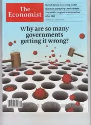 GOVERNMENTS GETTING VIRUS WRONG? THE ECONOMIST MAGAZINE SEPT 26 2020 NO LABEL