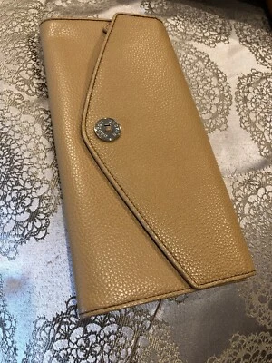 OROTON Melanie Leather Travel Wallet/Clutch BNWT RRP $345.00 Caramel