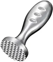 NAMOARLY Stainless Steel Meat Tenderizer Mallet Hammer Tool for Tenderizing Chicken Steak and Beef Non Skid Handle for Home and BBQ Cooking
