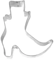 Witch Shoe Boot 3.75" Cookie Cutter Metal Halloween