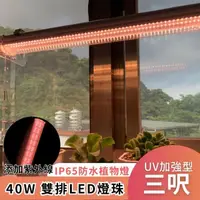 在飛比找momo購物網優惠-【JIUNPEY 君沛】40W 3呎UV加強型光譜防水型植物