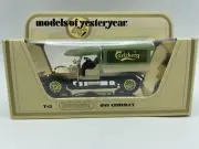 matchbox models of yesteryear Y13 Crossley Carlsberg Gold Wheels