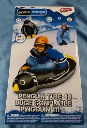 Wham-O Snow Boogie 44 Inch Air Tube, Penguin, Inflatable Sled Winter Sports New