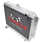 Atom Champion 2 Row Radiator for 1972 Plymouth Roadrunner Big Block V8 Engine