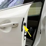 4PCS Car Door Edge Protectors - Anti-Scratch Collision Guard Stickers, Abrasion-Resistant Vehicle Door Protective Strips