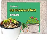 Kapecute Carnivorous Plant Soil Mix 8 Qts, Include Perlite and Sphagnum Moss Debris, Great Potting Soil for Venus Fly Traps, Pitcher Plants, Sundews