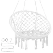 VEVOR Hammock Hanging Swinging Chair Macram√© Hanging Chair for Indoor & Outdoor