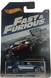 Hot Wheels 2017 FAST & FURIOUS 70 FORD ESCORT RS1600 RARE 6/8