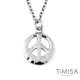 【TiMISA】和平風尚-原色 純鈦項鍊(E)