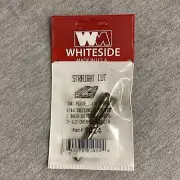 Whiteside #1024 Carbide Tip - Straight Two Flute 1/4" Shank Router Bit