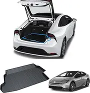 GZFLJMYAUTO Cargo Liner for Toyota Prius 2023 2024 2025 Custom Fit Car Trunk Mat-100% Protection TPE - Easy-to-Wash All-Season Black Cargo Mat - Laser Measured Trunk Liners
