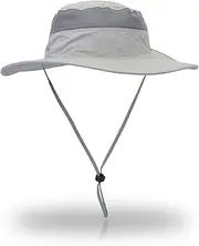 [EONPOW] Sun Hat for Men, Breathable Packable Boonie Safari Fishing Hiking Beach Hat Summer Outdoor UPF50+ UV Sun Protection Wide Brim Bucket Shade Hat