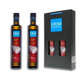 【Eirini Plomariou】希臘未過濾特級初榨橄欖油500ml 兩入禮盒原價$1800 優惠價$1100