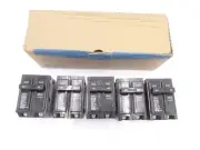 Box of 5 Eaton BR240 Circuit Breaker 40Amp 120/240V 2-Pole