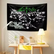 Tapestry Germany Thrash Metal Flag Out of the Frontline Trench 120x180CM