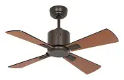 Energy saving Ceiling Fan Remote Control Dc Fan Eco Neo 92cm Bronze Black