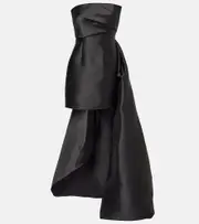 [Solace London] Solace London Meyer satin minidress UK 8 black