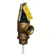 APOLLO 18C5424125 TEMP & PRESSURE RELIEF VALVE, 1.5" FNPT, 125 PSI, 3HFG6, NEW!!