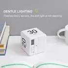 Gravity Sensor Flip Timer Responsive Cube Timer Sports Timer Kitchen Timer F2 ZC