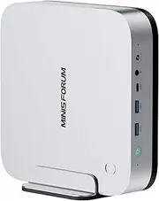 MINISFORUM Mini PC AI X1 Pro AMD Ryzen AI 9 HX370(12 Cores/24 Threads, up to 5.1GHz)&AMD Radeon 890M Mini Gaming Computer,96GB DDR5 2TB PCIe 4.0 SSD, 8K Quad Display,Dual 2.5 LAN/WiFi 7/BT5.4/Oculink