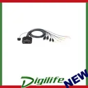 Aten 2 Port USB DisplayPort Cable KVM Switch with Audio Support 2560x1600 CS22DP