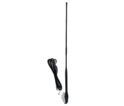 UHF 90cm Black Fibreglass Elevated Feed SABER Antenna