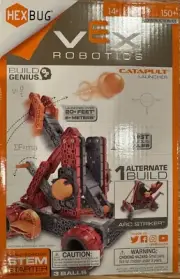 Hexbug VEX Robotics Catapult Launcher/Arc Striker Stem Learning Toy 150+ pieces