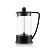 Bodum 0.35 L Black BRAZIL French Press coffee maker, 3 cup, 0.35 l, 12 oz 1 pcs