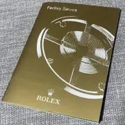 Rolex Watch Factory Service Booklet Manual English Authentic Original Unused New