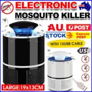 USB Electric Mosquito Killer Lamp Fly Trap Insect Bug Zapper Catcher UV Mozzie