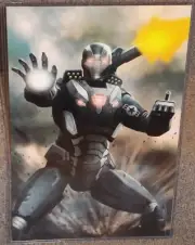 Avengers Iron Man War Machine Glossy Art Print 11 x 17 In Hard Plastic Sleeve