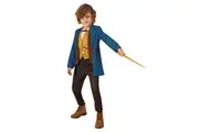 Harry Potter Newt Scamander Deluxe Boys Dress Up Party Costume Outfit