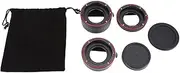 QANYEGN AF Macro Extension Tube Kit, AF Macro Extension Lens Adapter Tube Rings Set, Lens Adapter Sleeve for DSLR Cameras