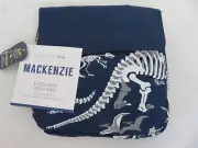 Pottery Barn Kids Mackenzie GLOW IN THE DARK Dino Dinosaur Sandwich Food Bag