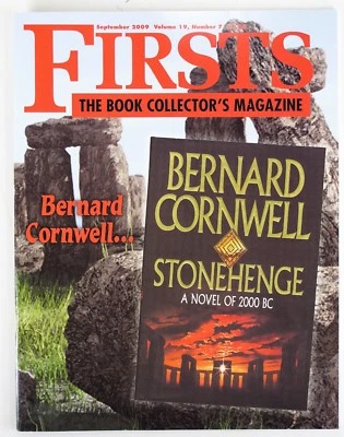 FIRSTS: BOOK COLLECTOR'S MAGAZINE 9/09 BERNARD CORNWELL SPECIAL EDITION